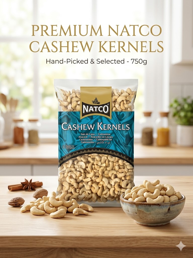 Natco Premium Cashew Kernels - 750g