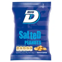 Big D Salted Peanuts 24x50g