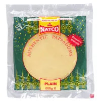 Pappadoms Plain (Microwavable) 200g