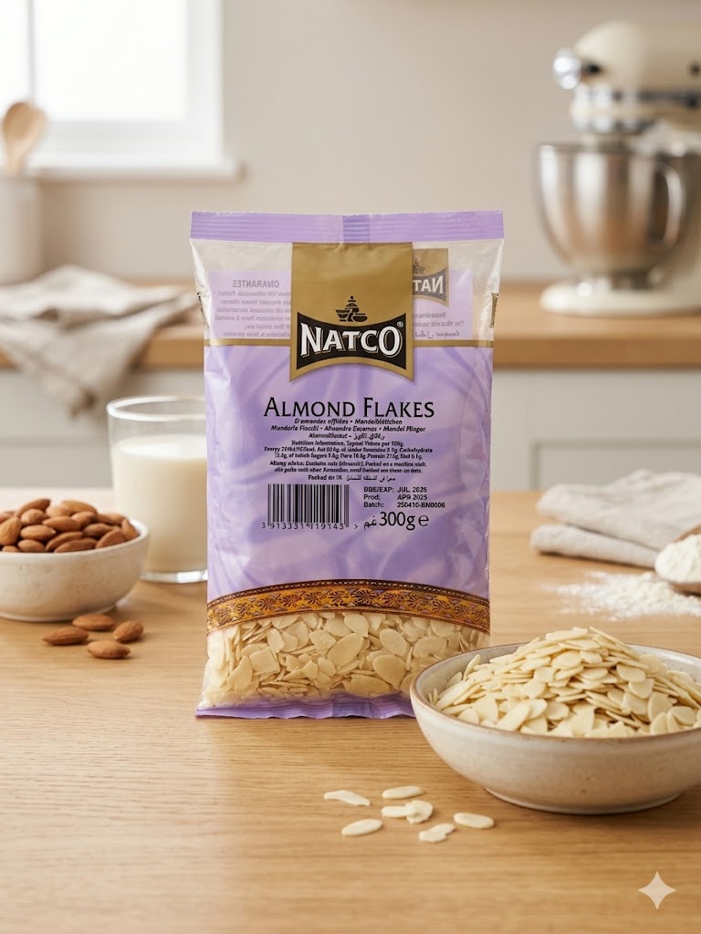 Natco Premium Almond Flakes - 300g