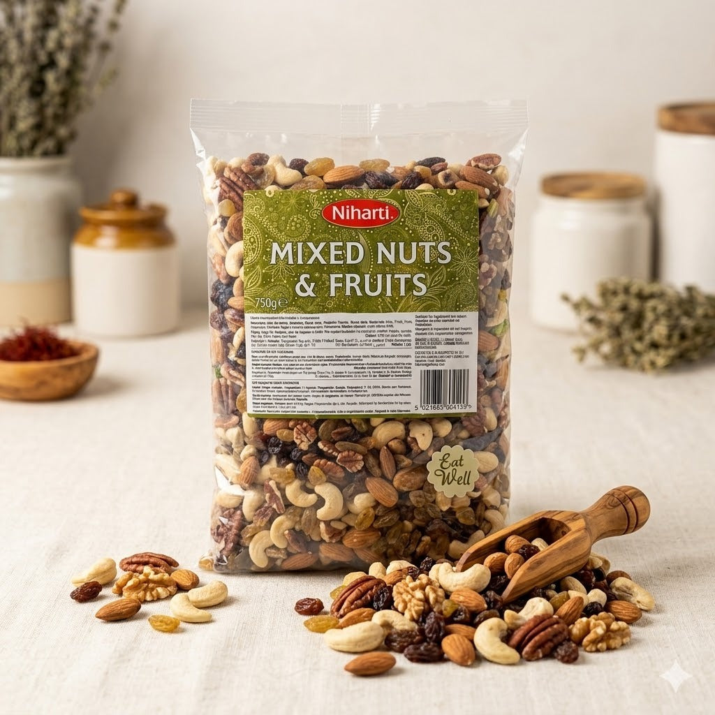 Niharti Premium Mixed Nuts & Fruits - 750g