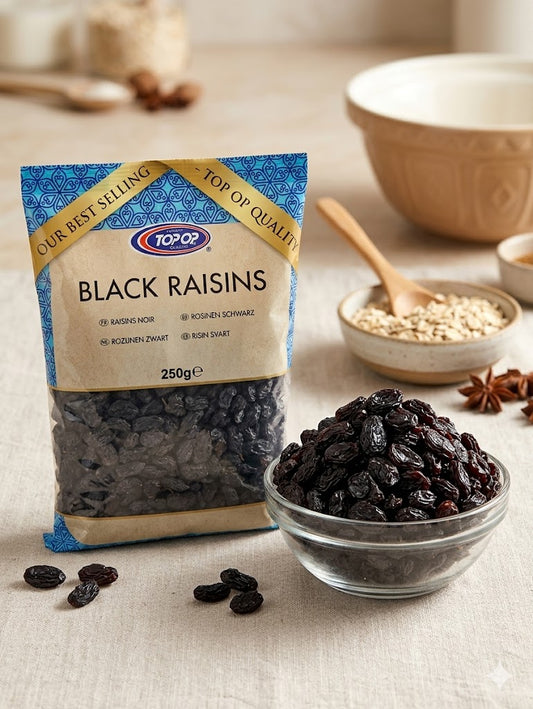 Top Op Premium Black Raisins - 250g
