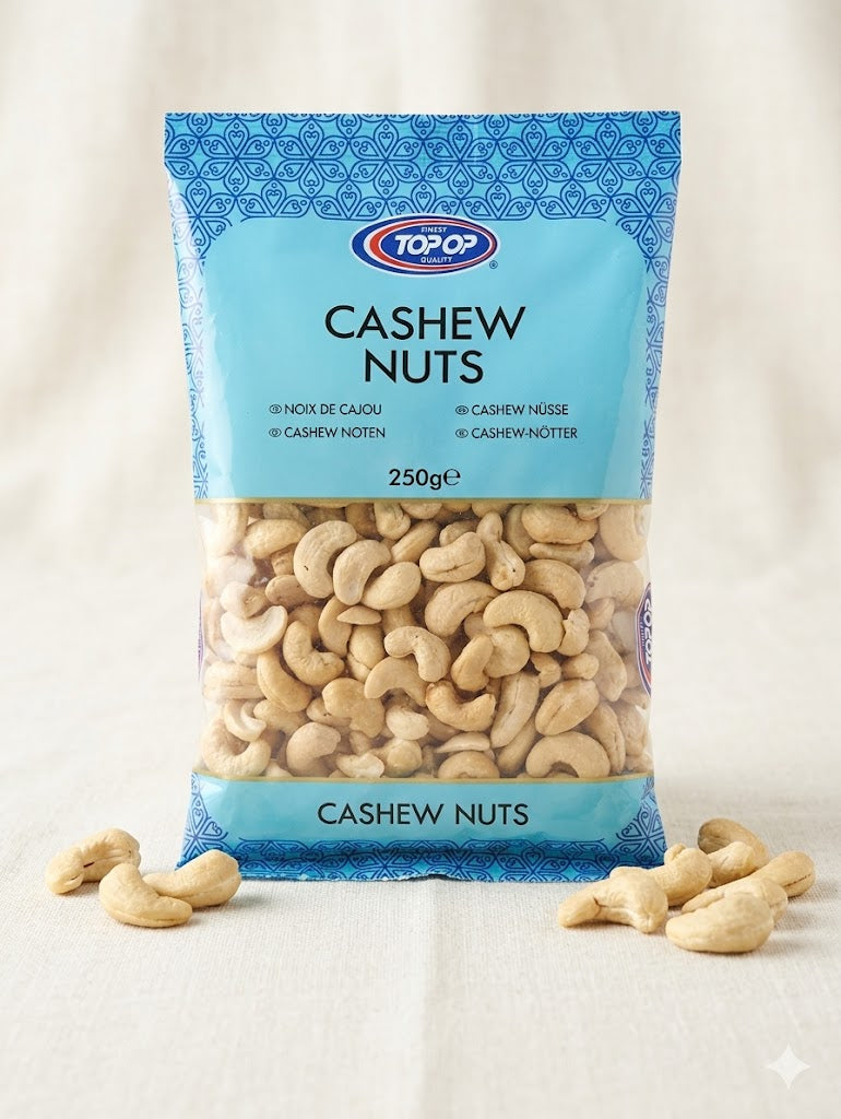 Top Op Premium Cashew Nuts - 250g