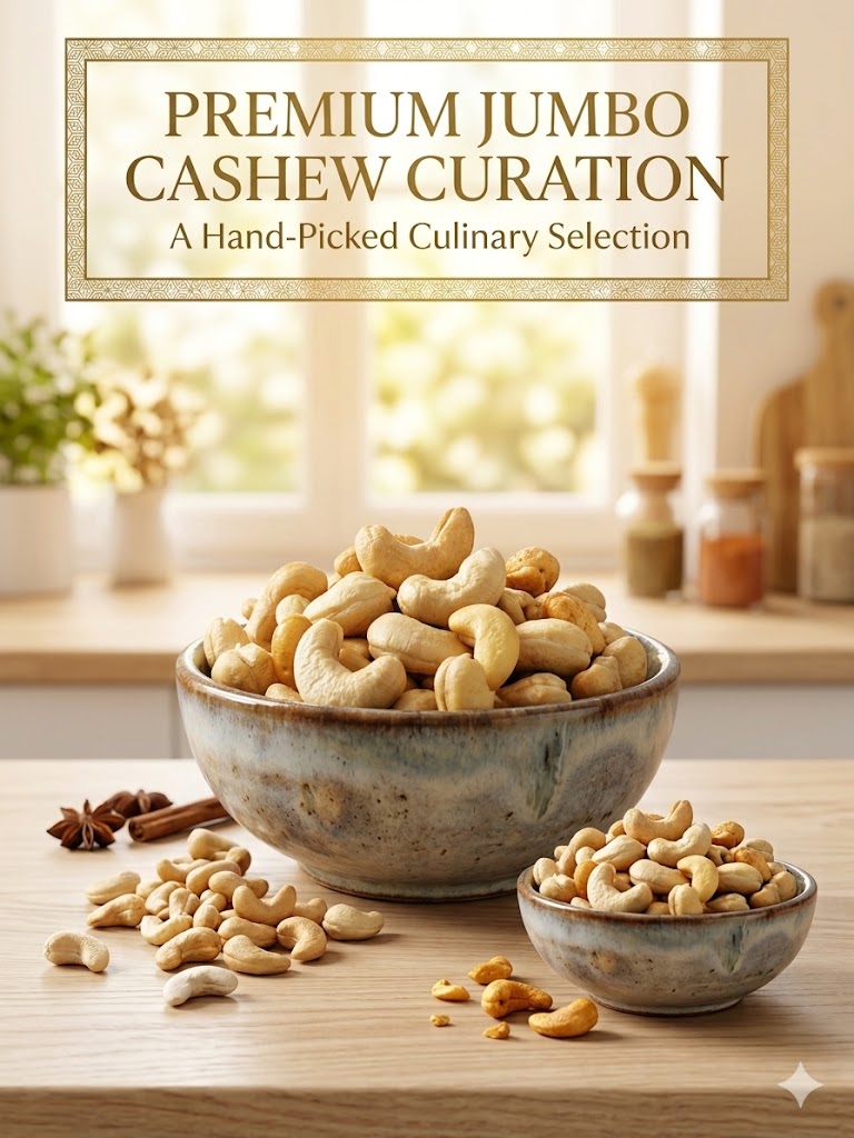 Top Op Premium Jumbo Cashew Nuts - 250g