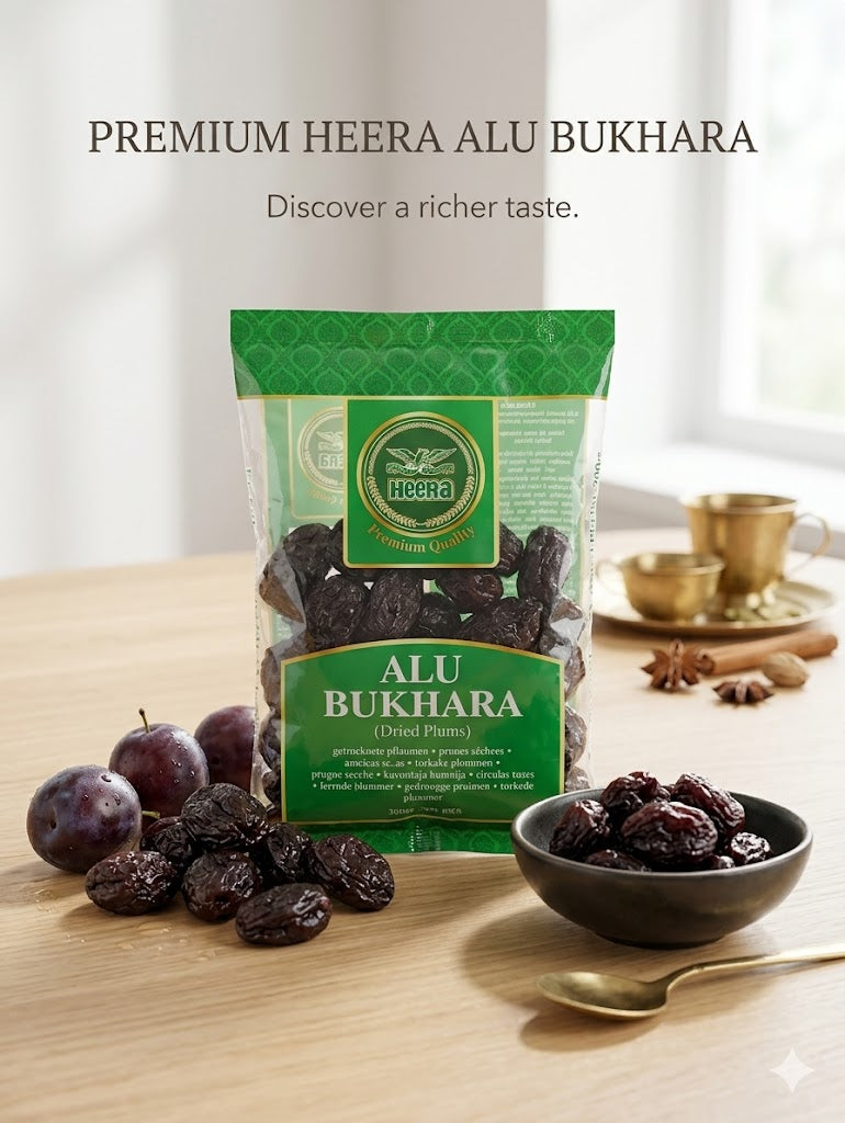 Heera Premium Alu Bukhara (Dried Plums) - 200g