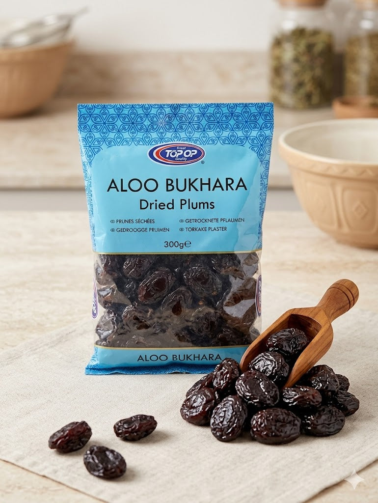 Top Op Premium Aloo Bukhara (Dried Plums) - 300g