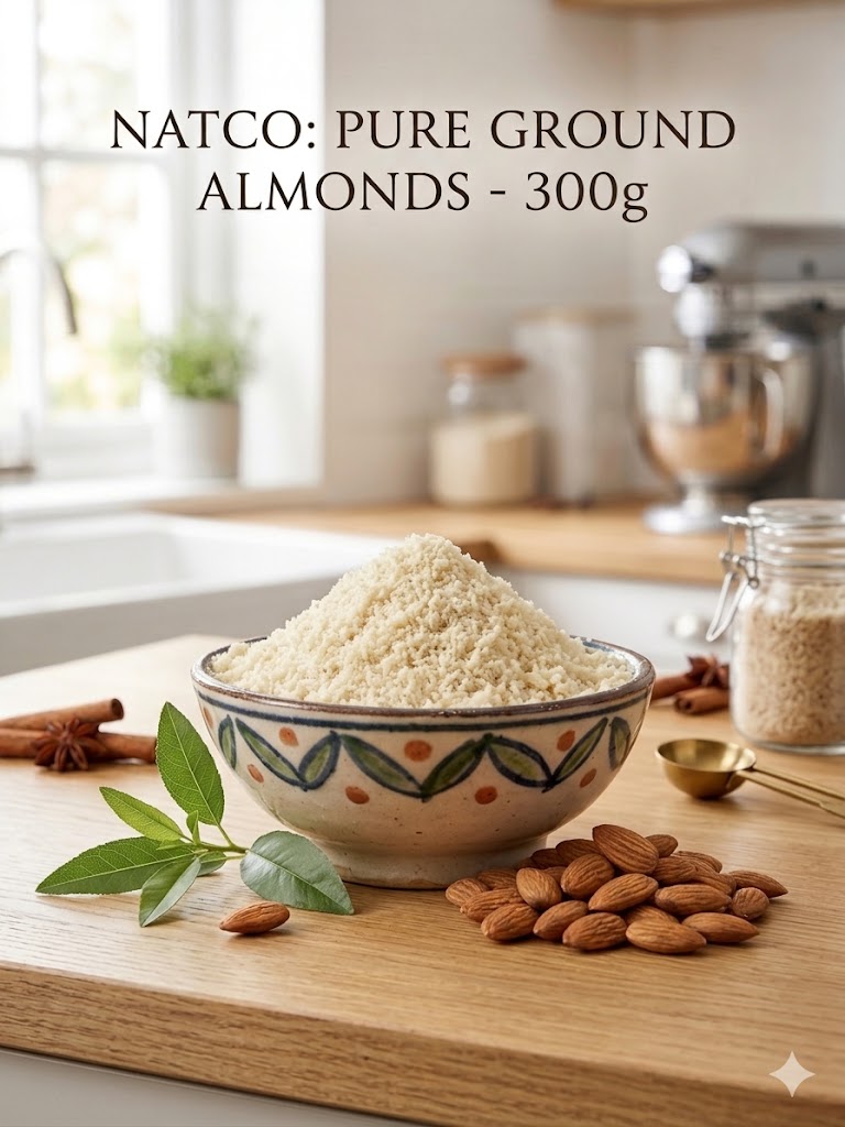 Natco Pure Ground Almonds - 300g