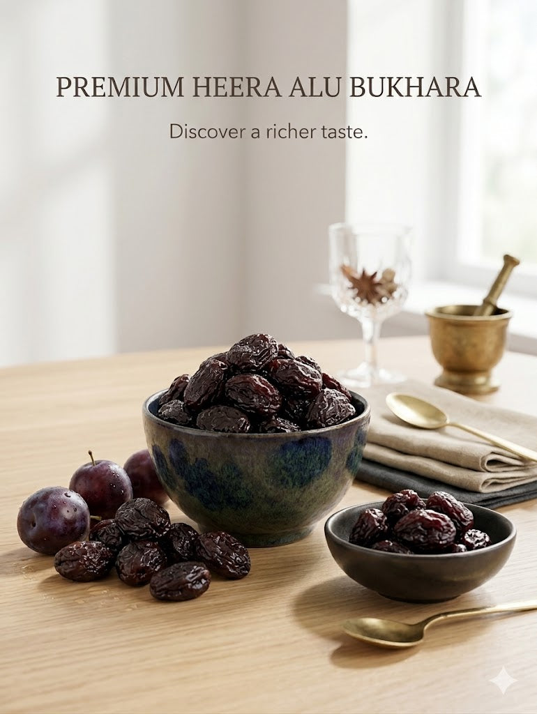 Heera Premium Alu Bukhara (Dried Plums) - 200g