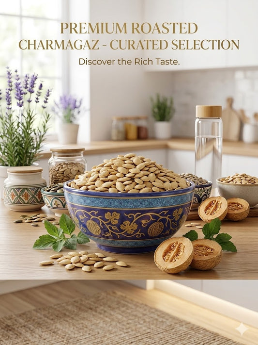 Top Op Charmagaz: Premium Mixed Melon Seeds - 1kg