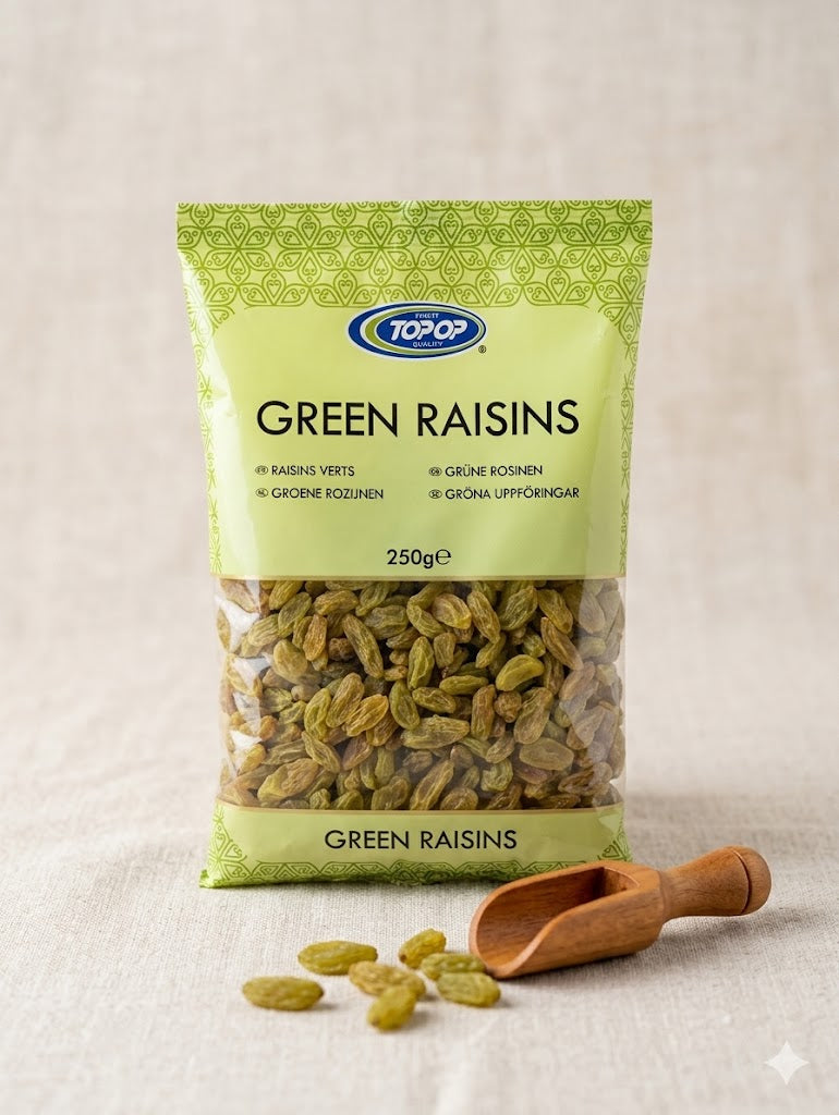 Top Op Premium Green Raisins - 250g