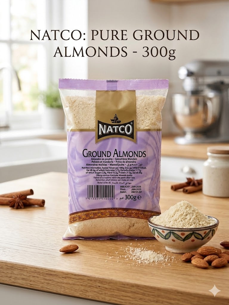 Natco Pure Ground Almonds - 300g